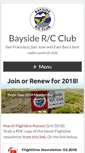 Mobile Screenshot of baysidercclub.com